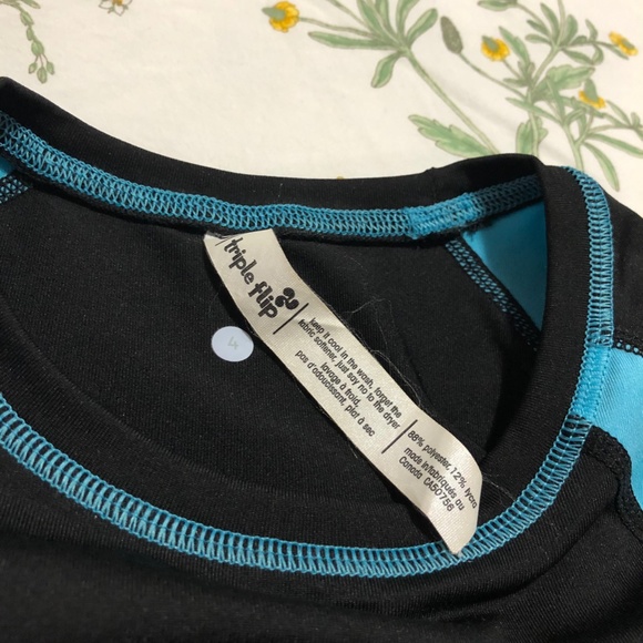 Triple Flip Long Sleeve Top for Girls - Picture 5 of 6